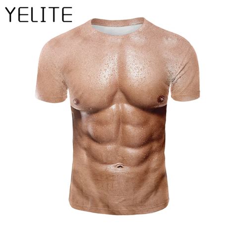 fake muscle man clothes|novelty muscle man t shirt.